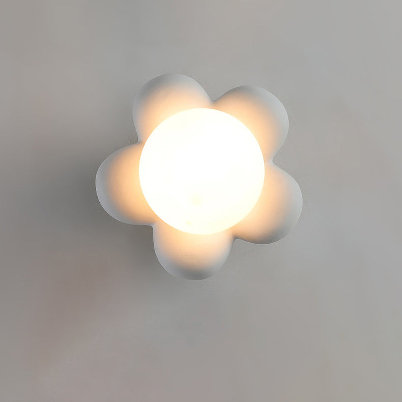 Moderne Keramische Wandlamp met Houten Detail – Voor Slaapkamer & Woonkamer