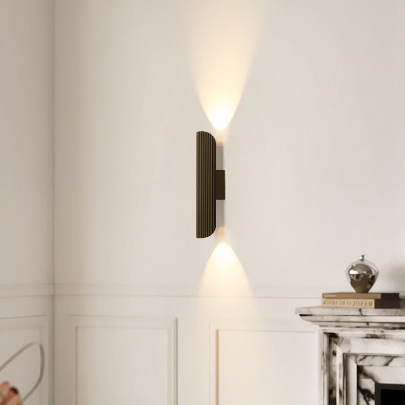 Scandinavische Wandlamp – Wit/Zwart – LED 6W 600lm