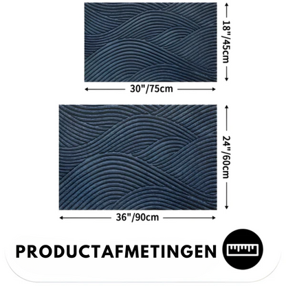 Lumio – Geometrische PVC Deurmat Antislip Design