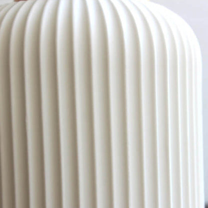 Moderne Wandlamp van Keramiek en Hout – Witte moderne Kleur