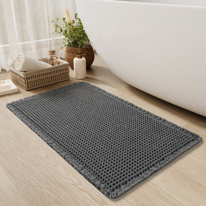 Ultra Absorberende Antislip Badmat – Wafelstructuur & Machinewasbaar Comfort