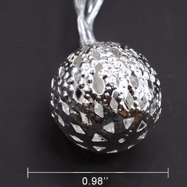 Stijlvolle Marokkaanse LED String Light – 20/30/50 Lampjes voor Binnen & Buiten