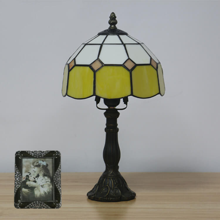 Designer Tafellamp – Handgemaakt Glas-in-Lood in Diverse Kleuren