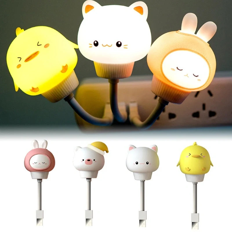 Schattige Nachtlamp – Schattige Dierenlamp met Warm Licht