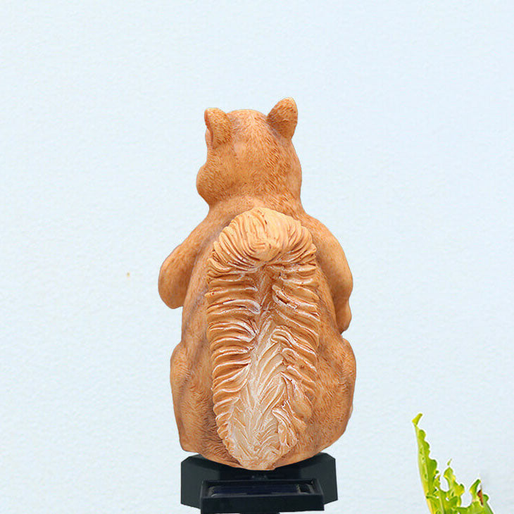 Eekhoorn Solar LED Tuinlamp – Geel – (1 Lichtbron)