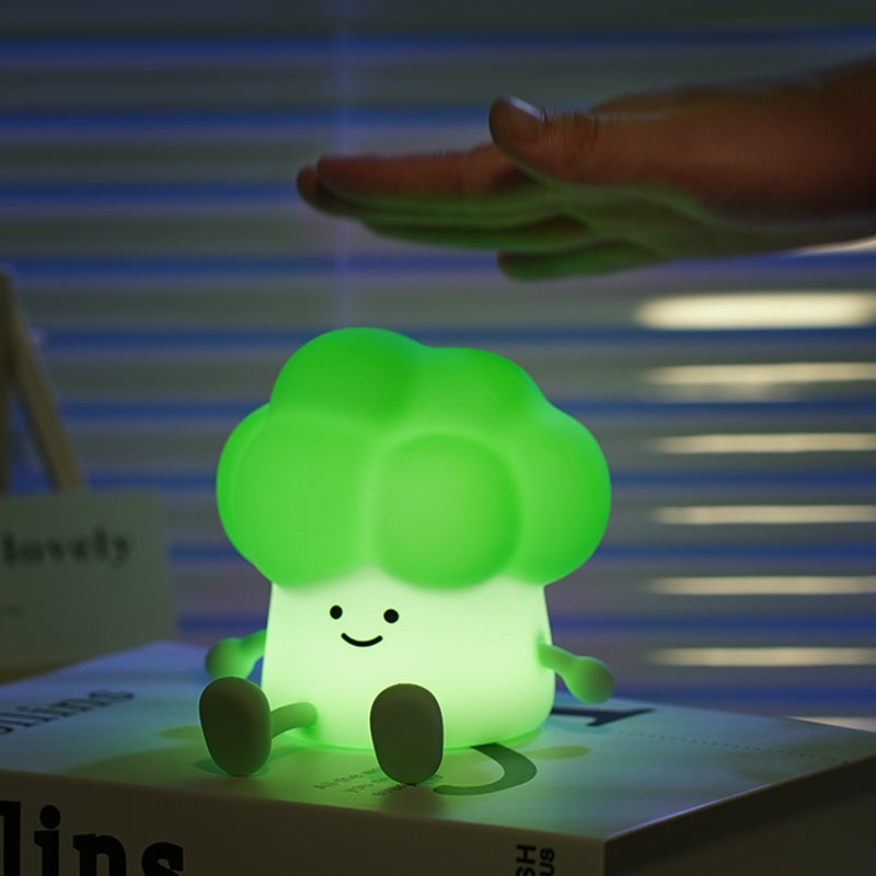 Greeny – Broccoli Nachtlamp Kind LED Slaaplamp Babykamer