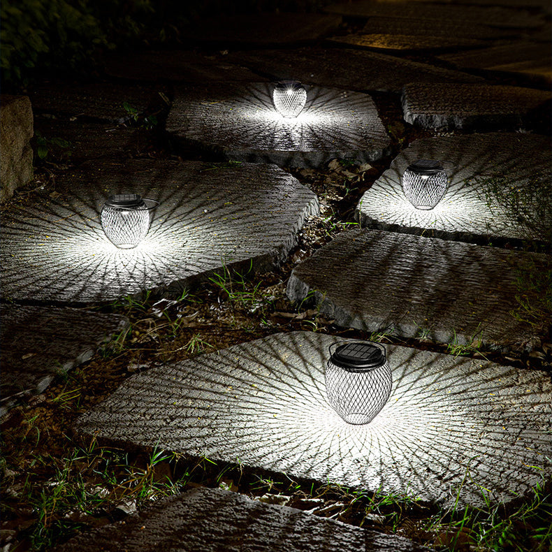 Solar LED Buitenlamp – Zwart – 1.2 V (2 Lichtbronnen)