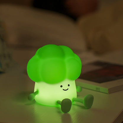 Greeny – Broccoli Nachtlamp Kind LED Slaaplamp Babykamer