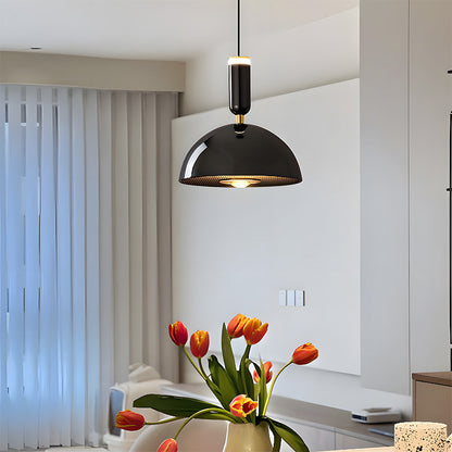 Scandinavische  Moderne LED Hanglamp – Stained Glass Design met Minimalistisch Frame