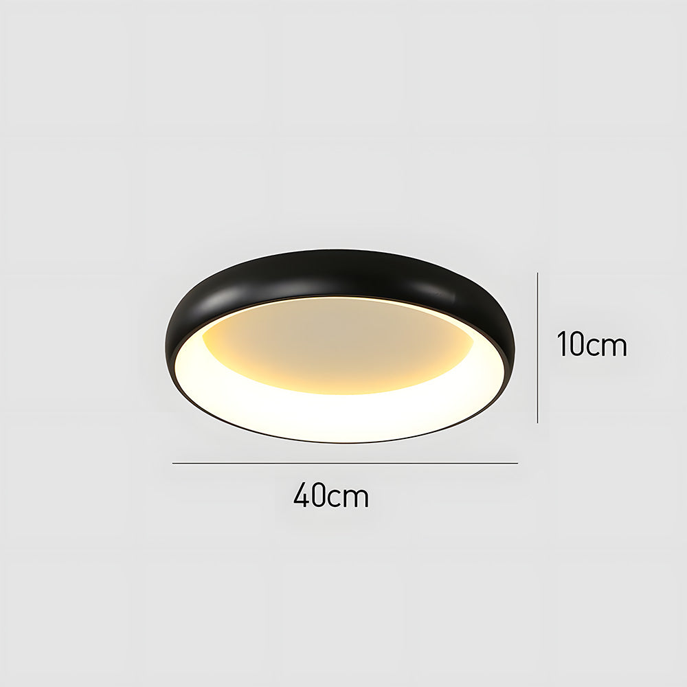 Plafonnier LED rond moderne – 40/50/60 cm avec lumière claire et économe en énergie