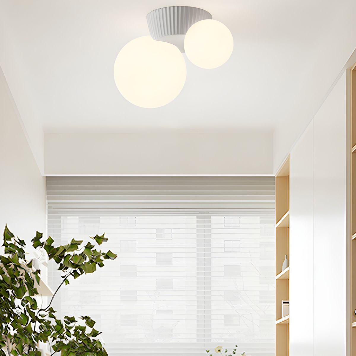 Scandinavische Plafondlamp – Speels en Modern