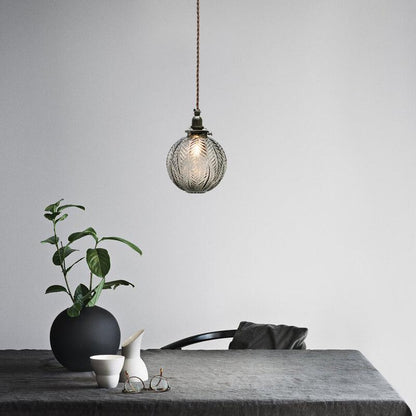 Moderne Glazen Hanglamp met Stijlvolle Details