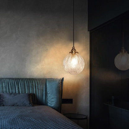 Moderne Glazen Hanglamp met Stijlvolle Details