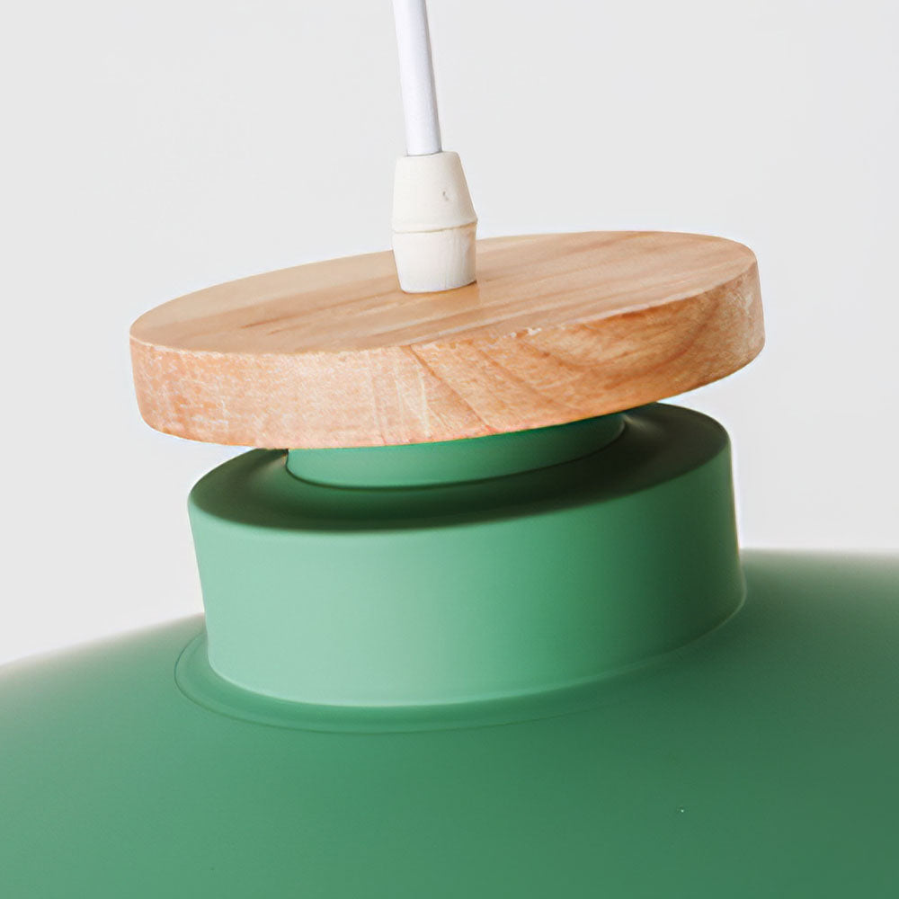 Scandinavische Houten Hanglamp – Modern & Warm