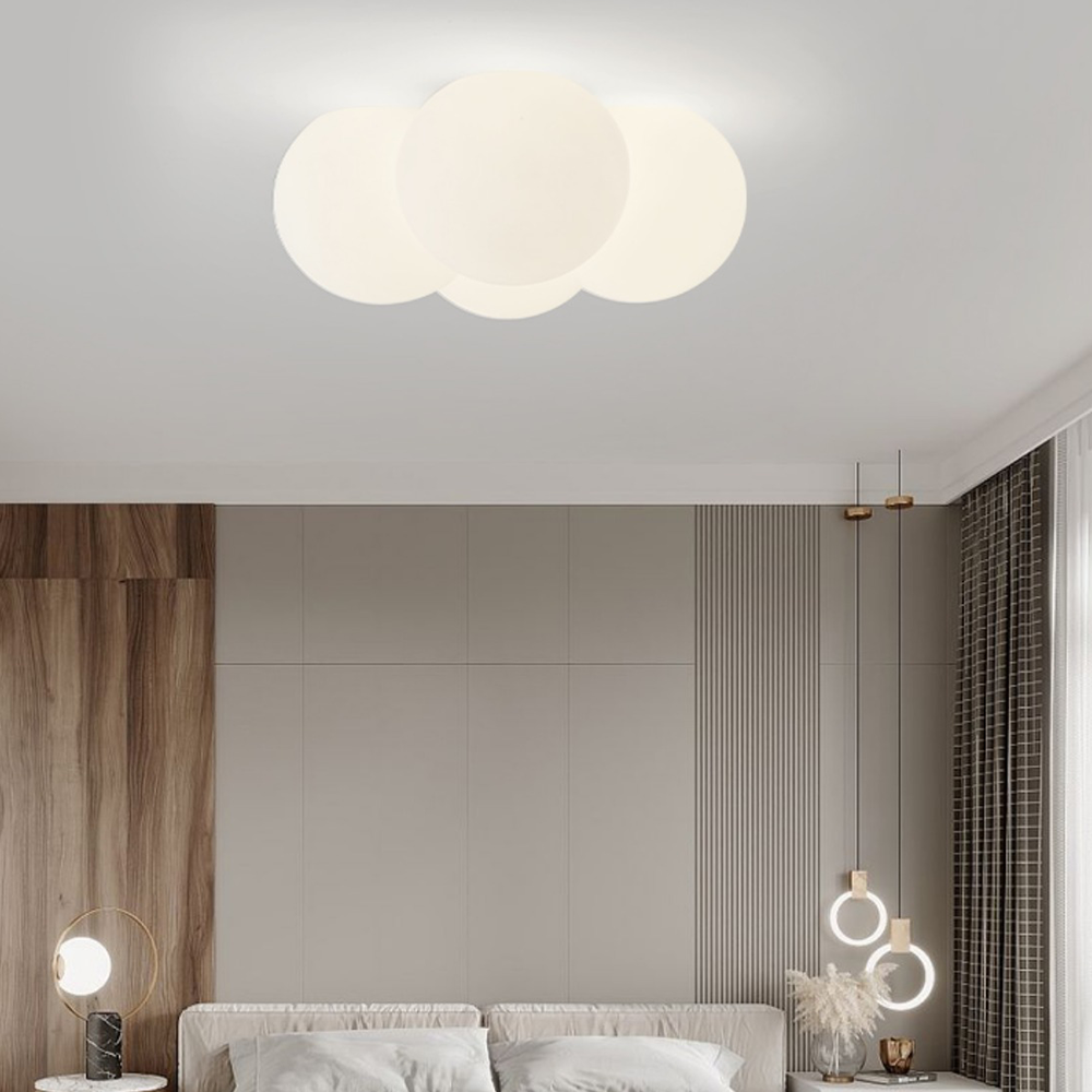 Witte Wolken Bubbels Plafondlamp
