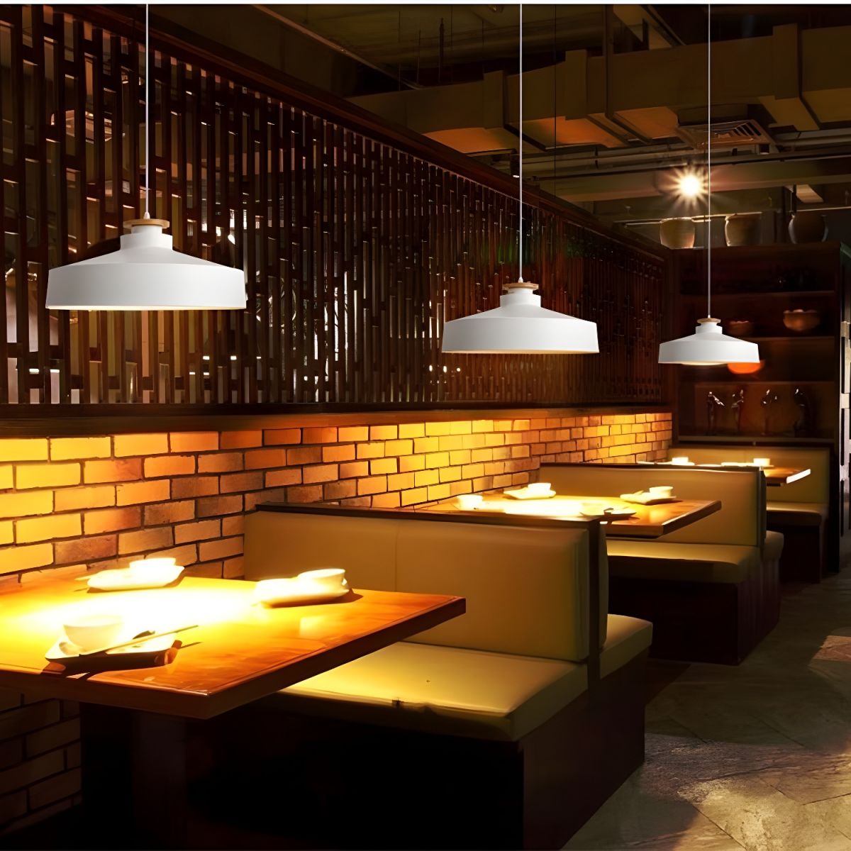 Scandinavische Houten Hanglamp – Modern & Warm