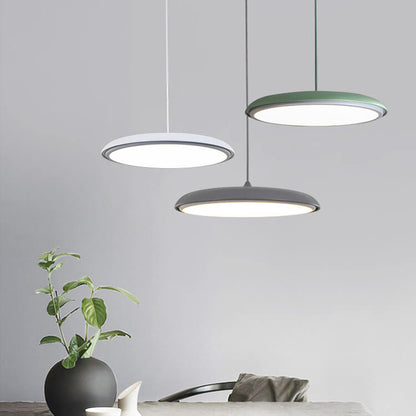 Moderne Kleurrijke LED Hanglamp – Twee Maten, Geïntegreerde LED