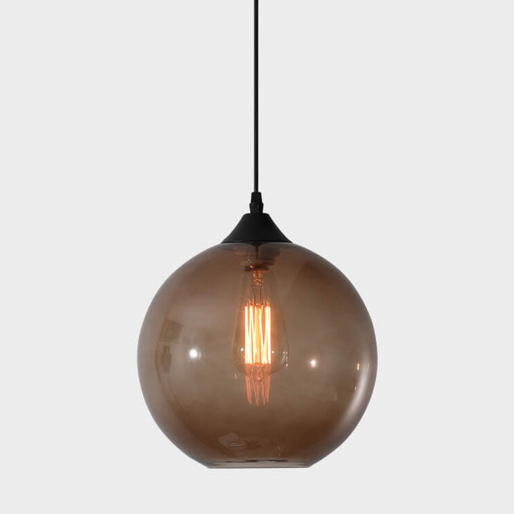 Moderne Glazen Hanglamp – Meerdere Kleuren met E26 Fitting