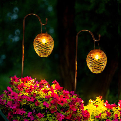 Solar LED Buitenlamp – Zwart – 1.2 V (2 Lichtbronnen)