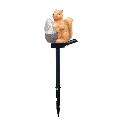 Eekhoorn Solar LED Tuinlamp – Geel – 2 V (1 Lichtbron)