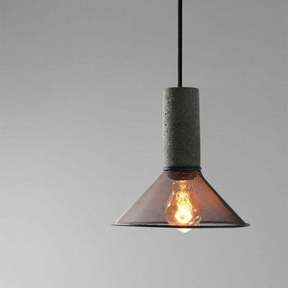 Mysa – Smokey Industriële Pendelverlichting met Modern Design