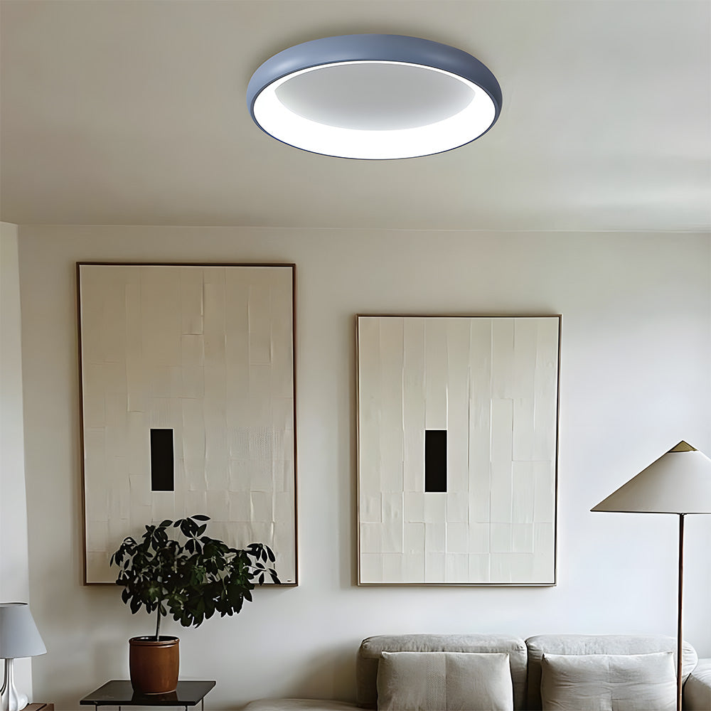 Plafonnier LED rond moderne – 40/50/60 cm avec lumière claire et économe en énergie