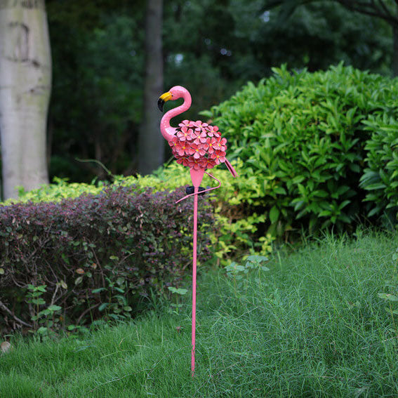 Flamengo Solar LED Tuinlamp – Roze – (1 LED)