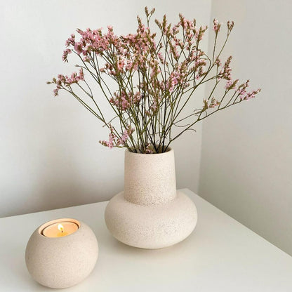 Lumio – Keramieken Vaas Tijdloos Cylindrisch Design