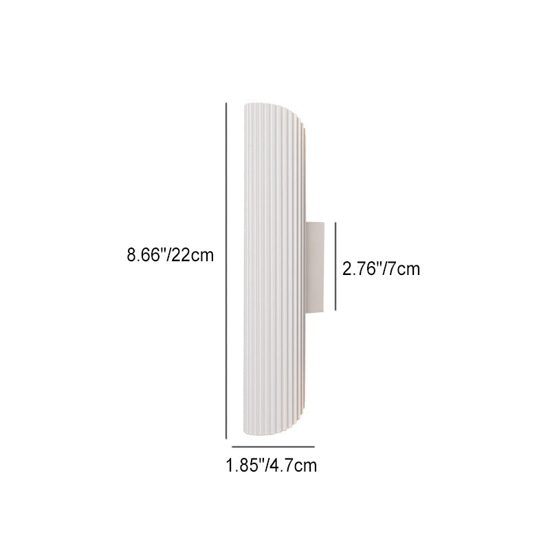 Scandinavische Wandlamp – Wit/Zwart – LED 6W 600lm