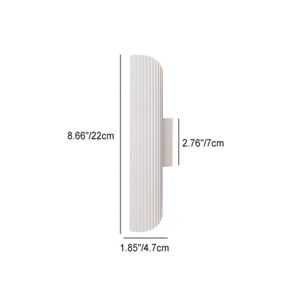 Scandinavische Wandlamp – Wit/Zwart – LED 6W 600lm