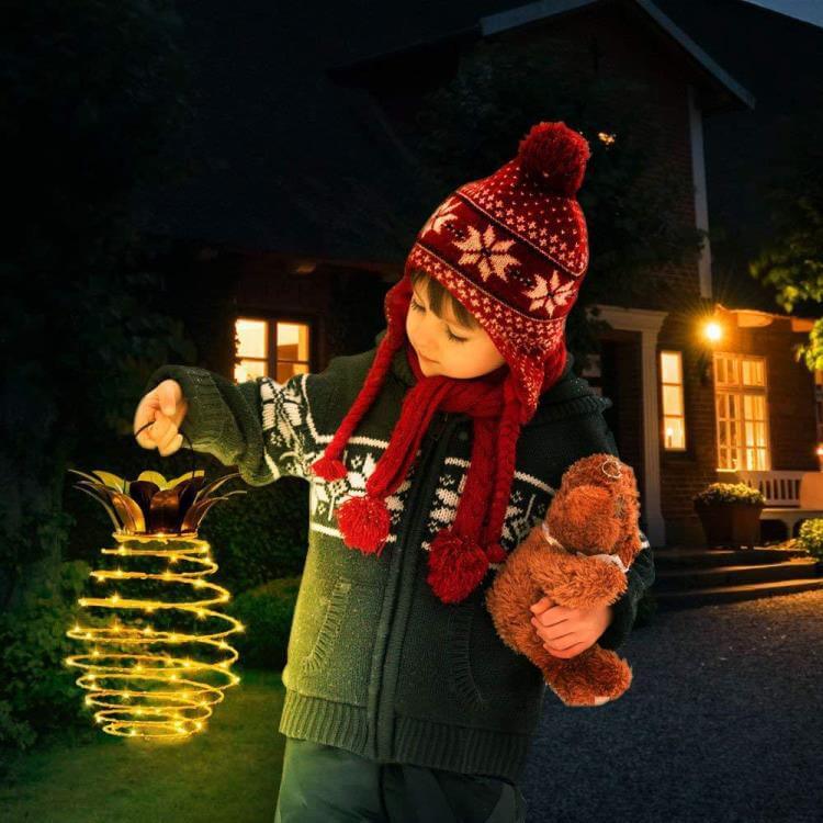 Industriële Buitenlamp op Zonne-energie – Groene LED Hanglamp met IP44