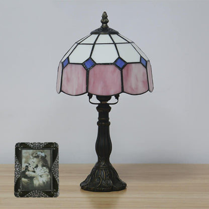 Designer Tafellamp – Handgemaakt Glas-in-Lood in Diverse Kleuren