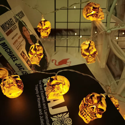 Feestelijke LED String Light – Skelet – 24 V (10/20/30/40 Lichtbronnen)