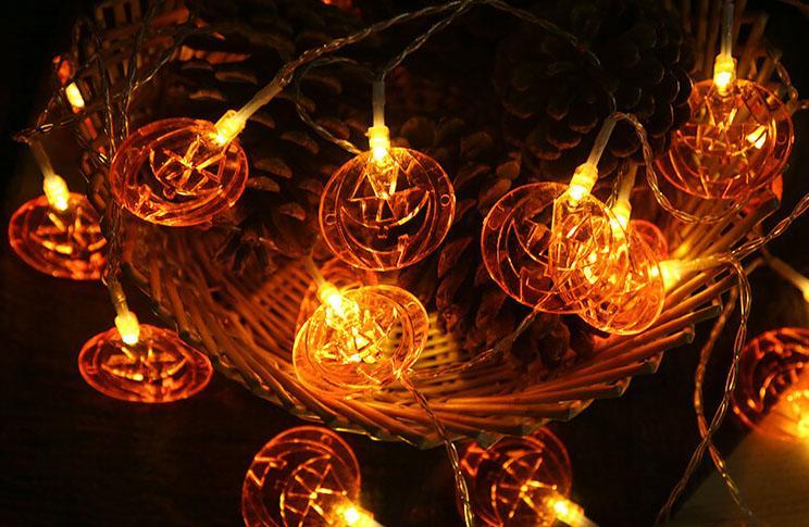 Halloween & Party LED String Light – Geel – 24 V