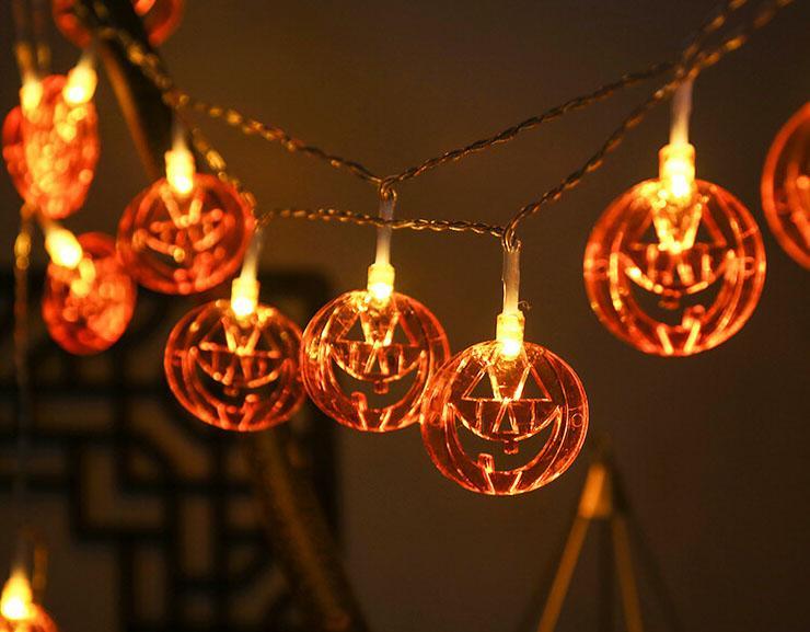 Halloween & Party LED String Light – Geel – 24 V