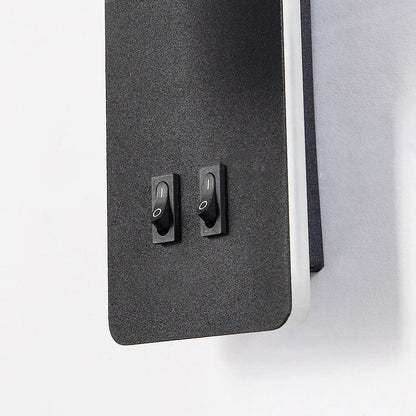 Elegante Ijzeren Wandlamp met LED