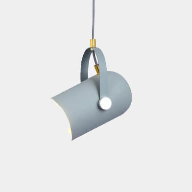 Modern Colorful Aluminum Pendant Lamp with Scandinavian Design – 1-light – E26