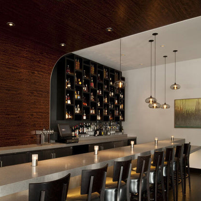 Industriële Glazen Hanglamp – Ø28 cm, Meerdere Kleuren, E26 Fitting