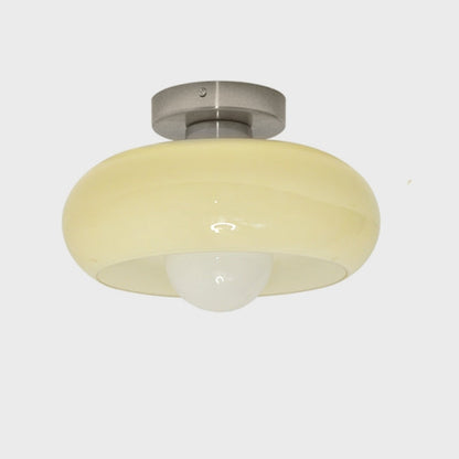 Retro Glazen Plafondlamp
