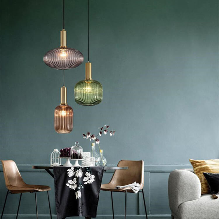 Moderne Glazen Hanglamp met Stijlvol Design