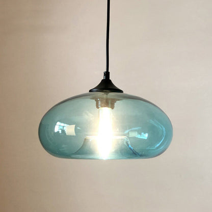Industriële Glazen Hanglamp – Ø28 cm, Meerdere Kleuren, E26 Fitting