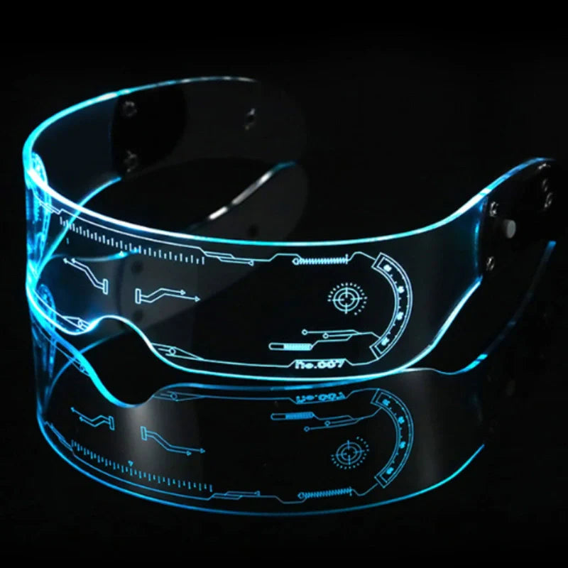 LED Neon Party Bril – Verlicht je Stijl en Straal in het Donker