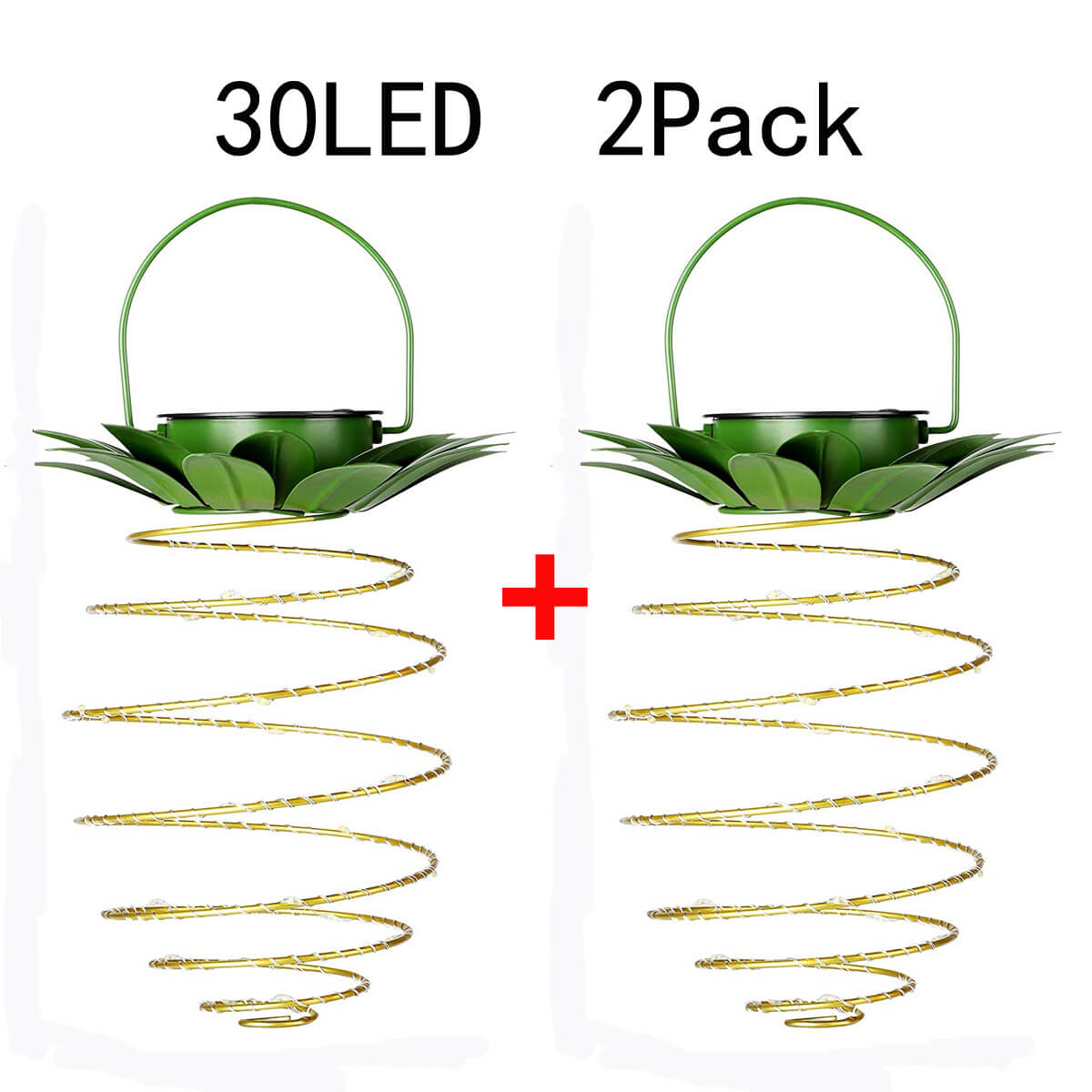 Industriële Buitenlamp op Zonne-energie – Groene LED Hanglamp met IP44