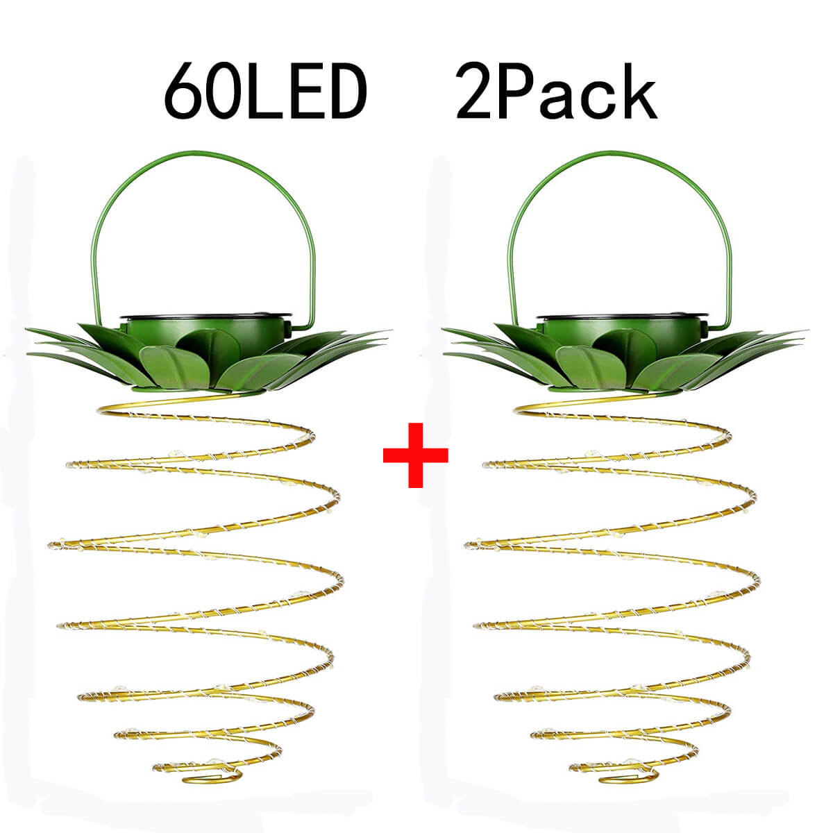 Industriële Buitenlamp op Zonne-energie – Groene LED Hanglamp met IP44
