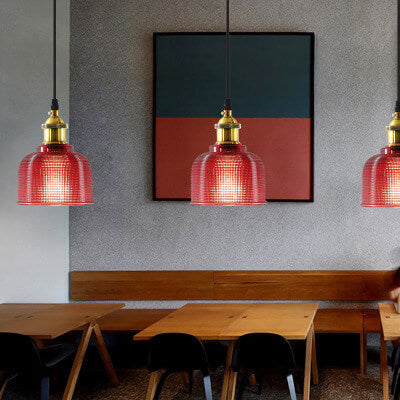 Moderne Glazen Hanglamp met Creatief Design
