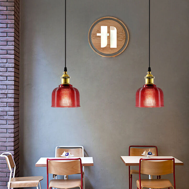 Moderne Glazen Hanglamp met Creatief Design