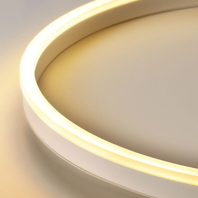 Moderne LED Plafondlamp in Japandi Style