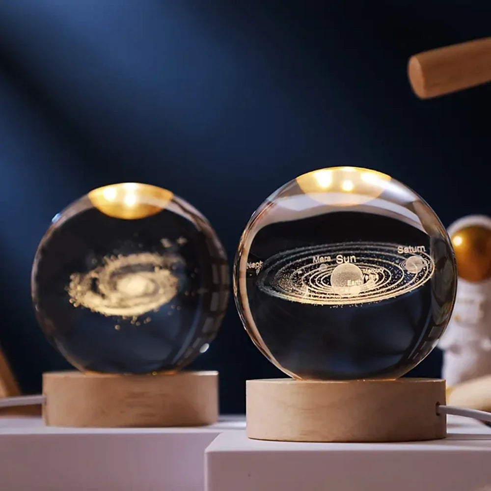 Kristal Planeet Lamp