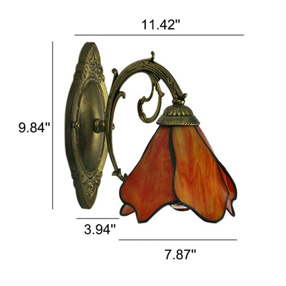 Designer Wandlamp van Glas en IJzer – Meerdere Kleuren