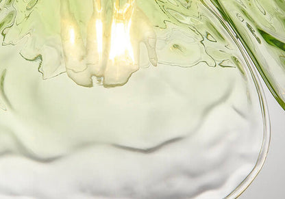 Moderne Glazen Hanglamp – Blauw, Groen of Roze – E26 Fitting